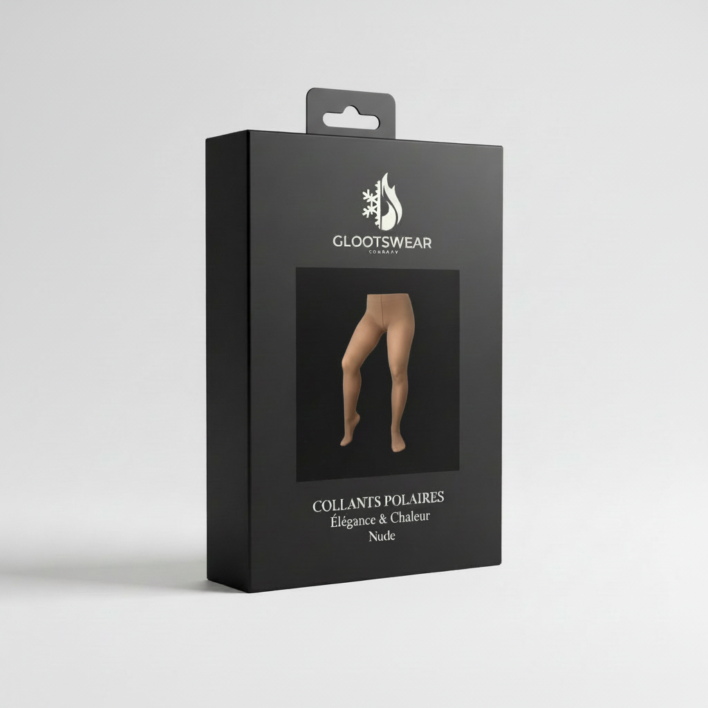 Collant Polaire Transparent – Élégance & Chaleur