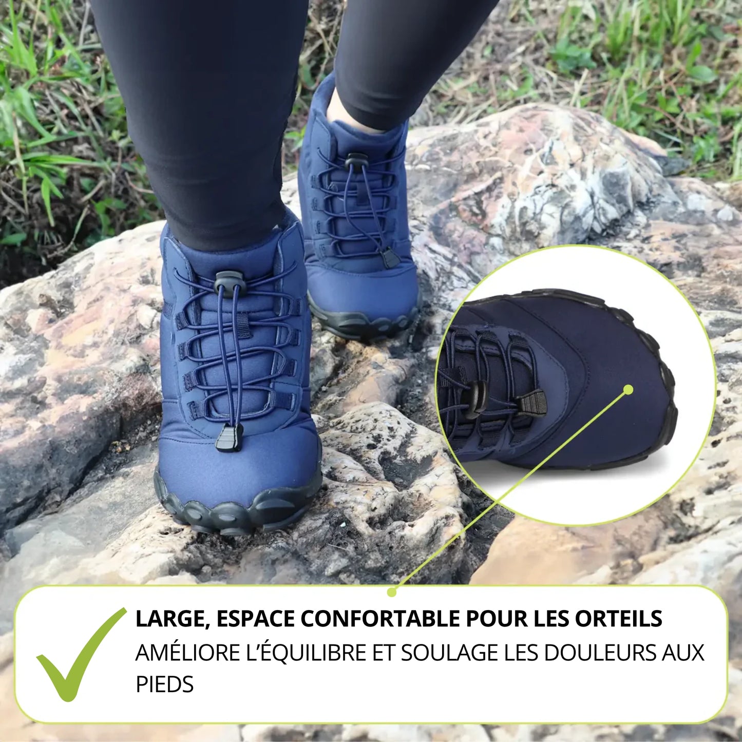 THERA™ – Chaussures pieds nus d'hiver