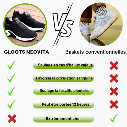 NEOVITA™ – Baskets à confort orthopédique