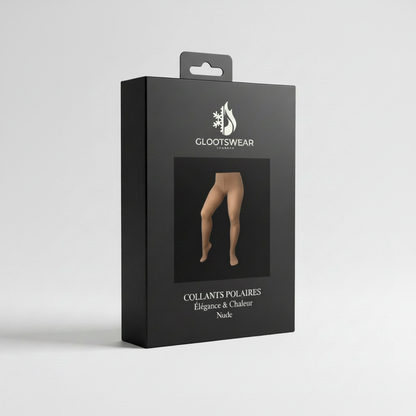 Collant Polaire Transparent – Élégance & Chaleur