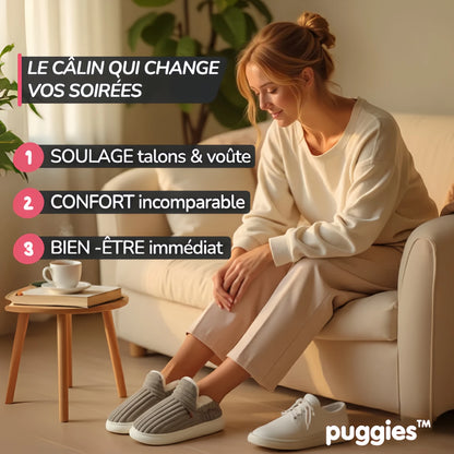 puggies™ - Chaussons Confort